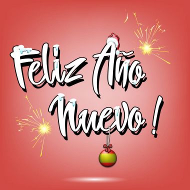 mutlu yeni yıl İspanyolca