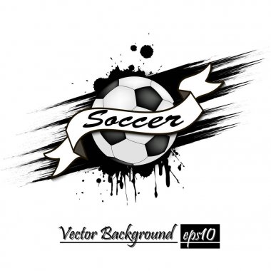 Arka plan soyut futbol topu lekesi