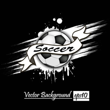 Arka plan soyut futbol topu lekesi