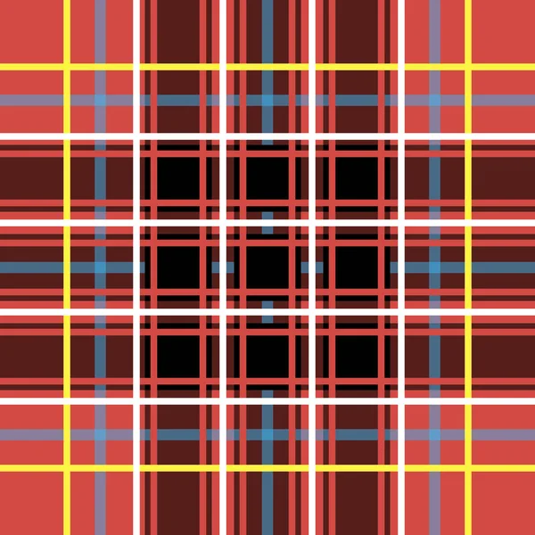 Contexte en cage écossaise — Image vectorielle