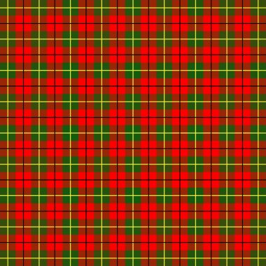 Arka planda İskoç kafes