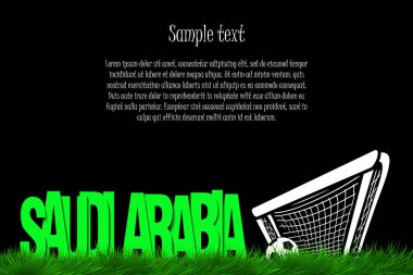 Suudi Arabistan ve kapıdaki bir futbol topu