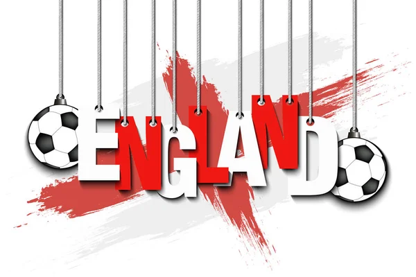 Banner inskriptionen England — Stock vektor