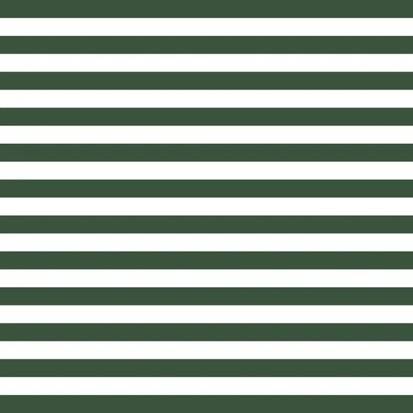 Pattern green and white horizontal strips — Stockový vektor