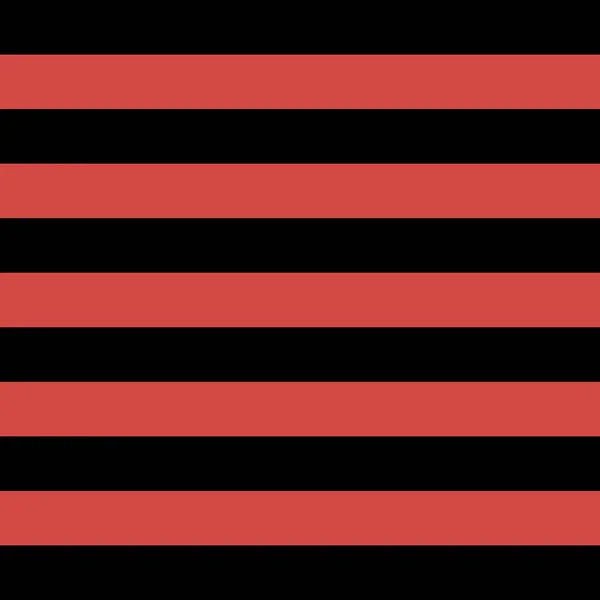 Modello strisce orizzontali rosse e nere — Vettoriale Stock