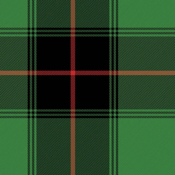 Kerst nieuwjaar Tartan. Patroon Schotse kooi — Stockvector