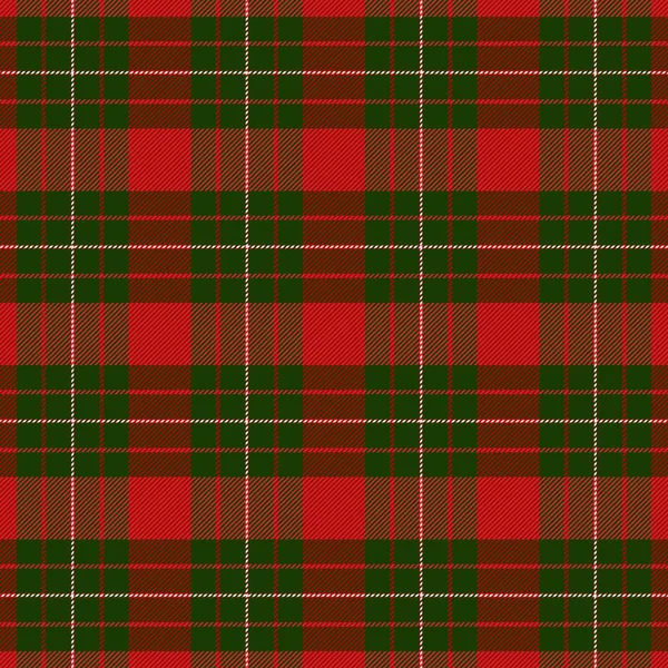 Weihnachten Neujahr Tartan. Muster Schottischer Käfig — Stockvektor