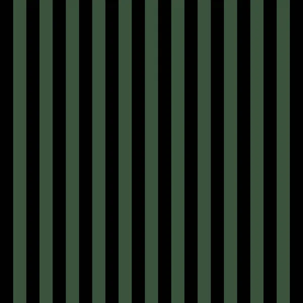 Patroon zwarte en groene verticale stroken — Stockvector