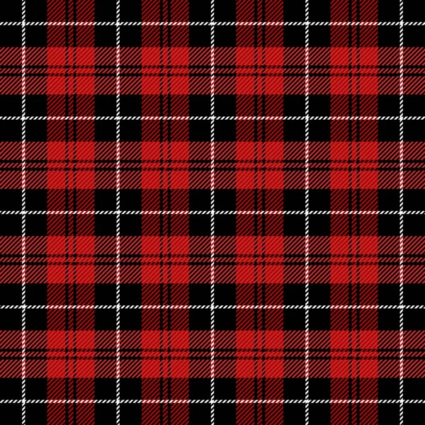 Natal ano novo Tartan. Padrão Gaiola escocesa — Vetor de Stock