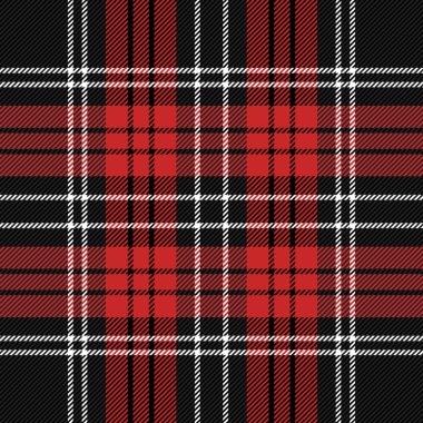 Yılbaşı Tartan. Kalıp İskoç kafesi