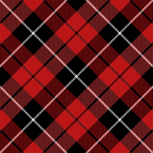 Christmas new year Tartan. Pattern Scottish cage — Stock Vector