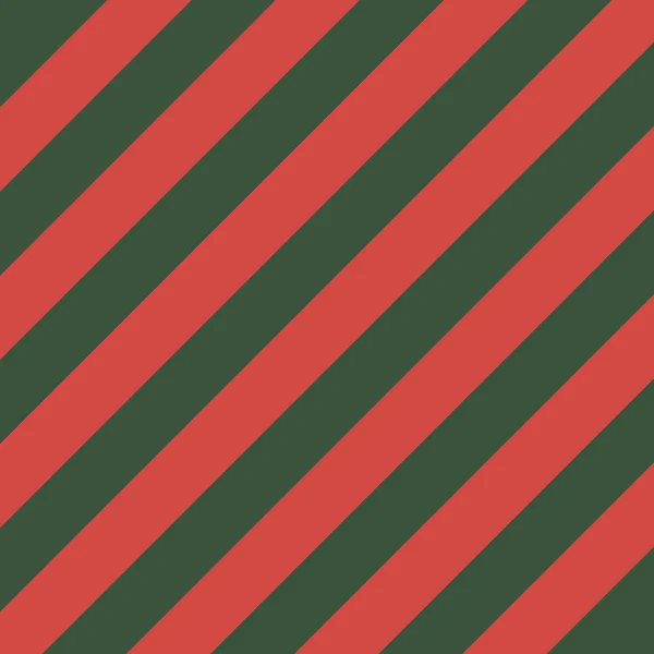 Patrón rojo y verde tiras inclinadas — Vector de stock