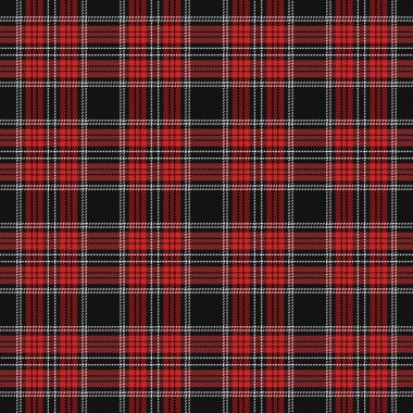 Yılbaşı Tartan. Kalıp İskoç kafesi