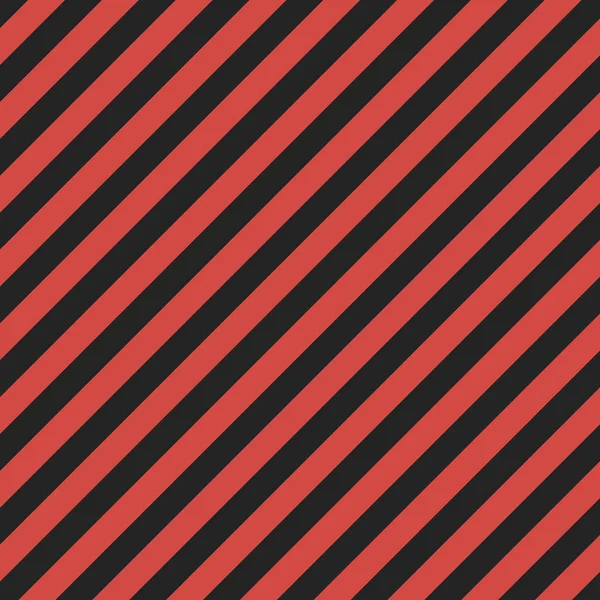 Patrón rojo y negro tiras inclinadas — Vector de stock