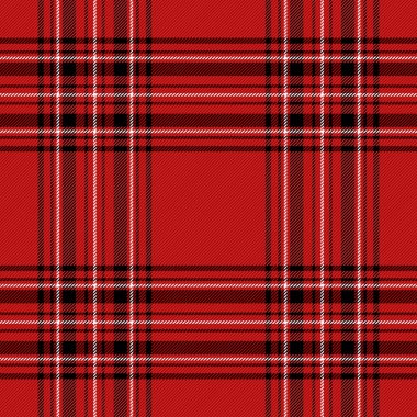 Yılbaşı Tartan. Kalıp İskoç kafesi