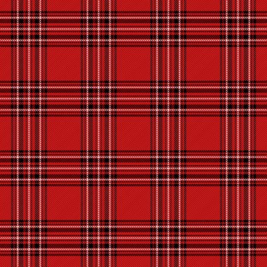 Yılbaşı Tartan. Kalıp İskoç kafesi