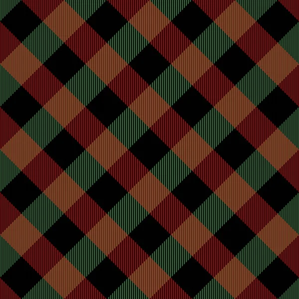 Noël nouvel an tartan. Modèle Cage écossaise — Image vectorielle