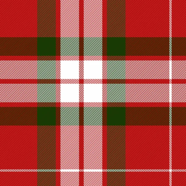 Navidad año nuevo Tartán. Patrón jaula escocesa — Archivo Imágenes Vectoriales