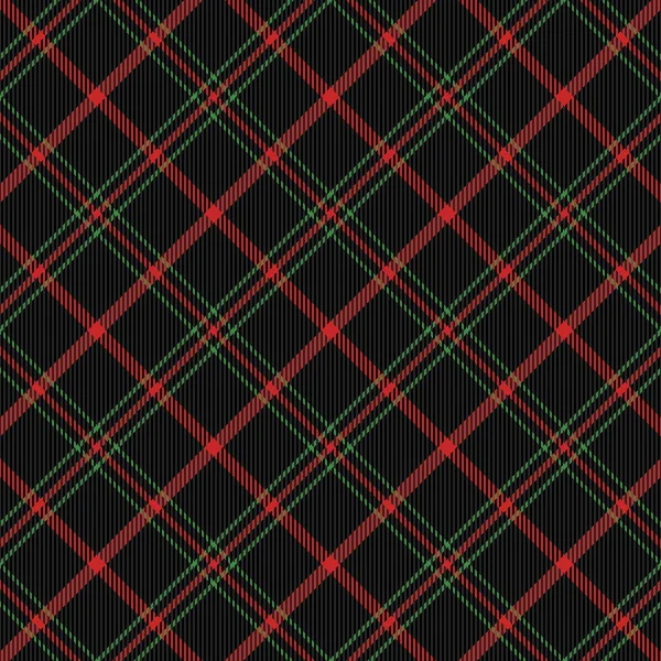 Noël nouvel an tartan. Modèle Cage écossaise — Image vectorielle