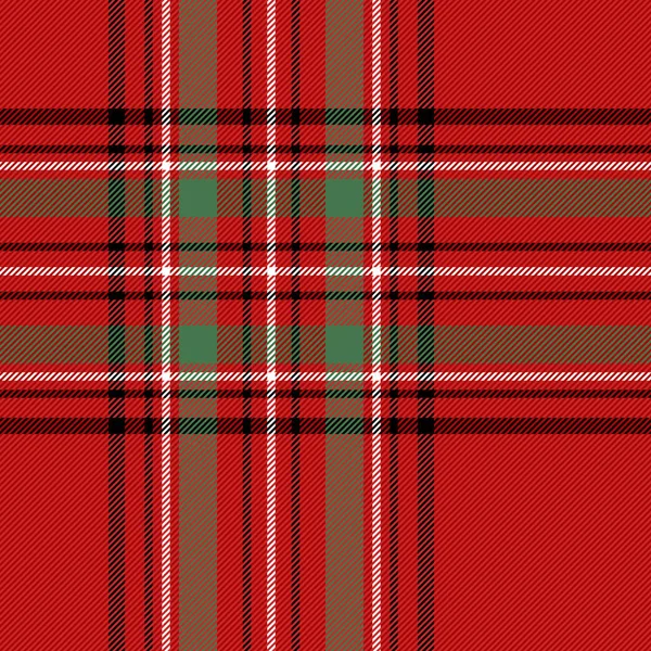 Natal ano novo Tartan. Padrão Gaiola escocesa —  Vetores de Stock