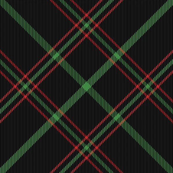 Noël nouvel an tartan. Modèle Cage écossaise — Image vectorielle