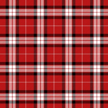Yılbaşı Tartan. Kalıp İskoç kafesi