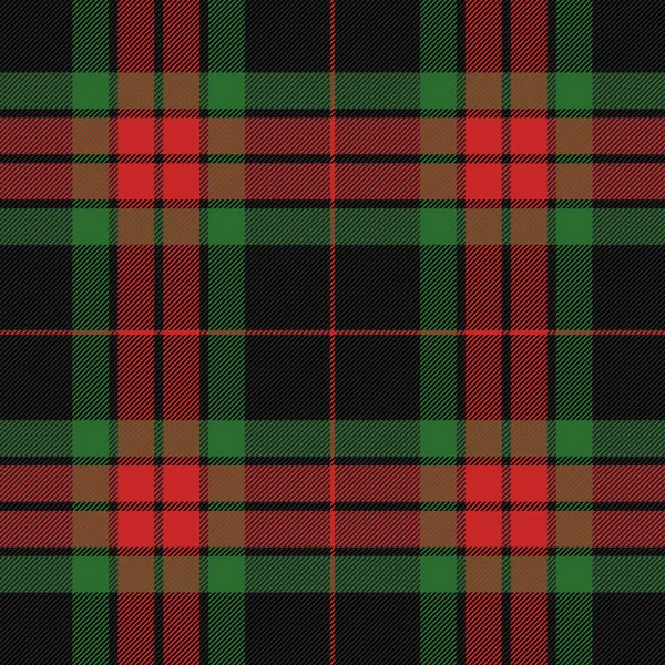 Новий різдвяний рік Тартан. Патерн Шотландська клітка — стоковий вектор