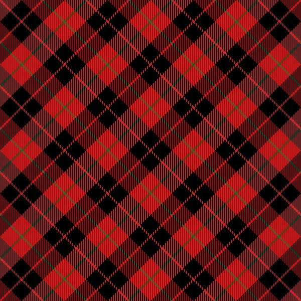 Natal ano novo Tartan. Padrão Gaiola escocesa —  Vetores de Stock