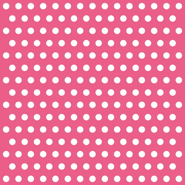 Valentinstag Muster Polka Dots — Stockvektor