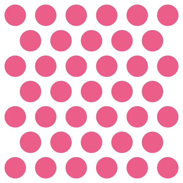 Valentijnsdag patroon polka stippen — Stockvector