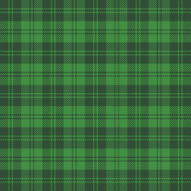 St Patricks Günü Tartan ekose. İskoç kafes