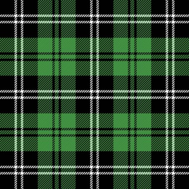 St Patricks Günü Tartan ekose. İskoç kafes
