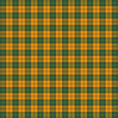 St Patricks Günü Tartan ekose. İskoç kafes