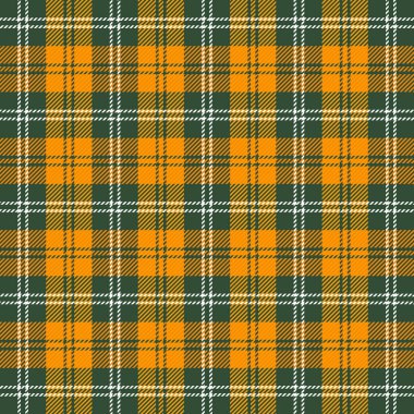 St Patricks Günü Tartan ekose. İskoç kafes