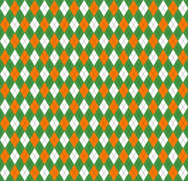 Aziz Patrick Günü Argyle. Kalıp İskoç kafesi