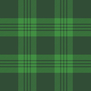 St Patricks Günü Tartan ekose. İskoç kafes