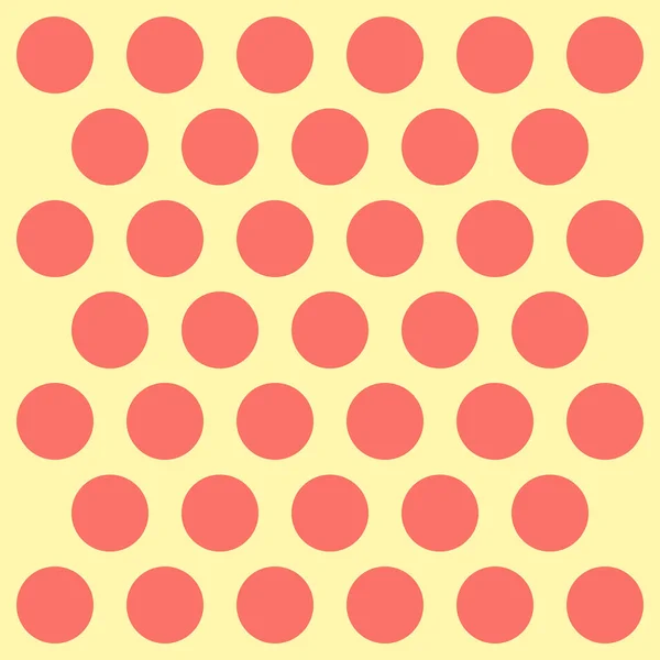 Gelukkig paaspatroon polka stippen — Stockvector