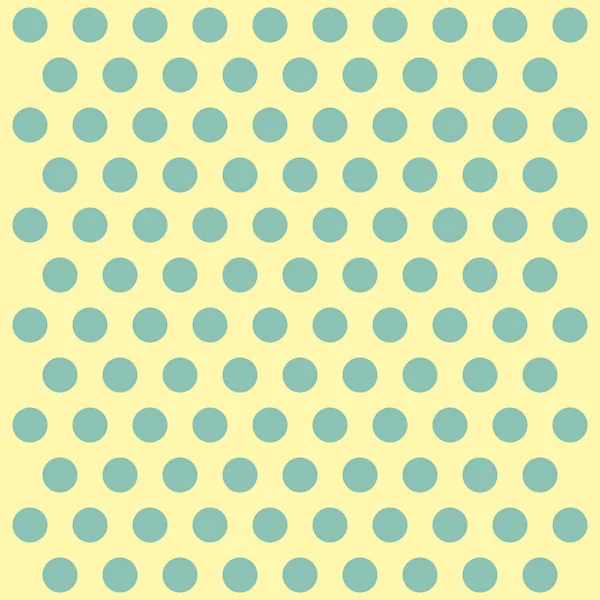 Gelukkig paaspatroon polka stippen — Stockvector