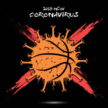 Coronavirus basketbol topuyla imzaladı.