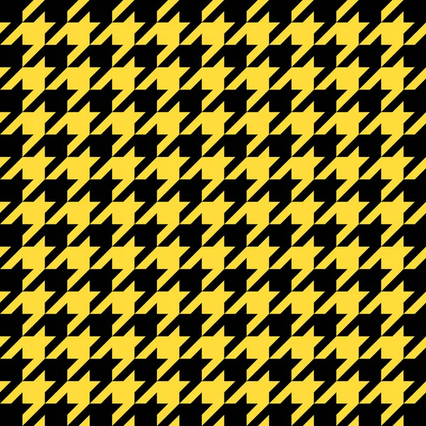 Pie de ganso. Houndstooth tartán tweed — Vector de stock