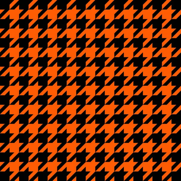 Ganzenvoet. Houndstooth tartan tweed — Stockvector