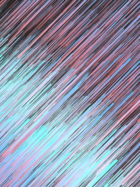 Fondo abstracto de líneas digitales diagonales rojo y azul. renderizado 3d — Foto de Stock