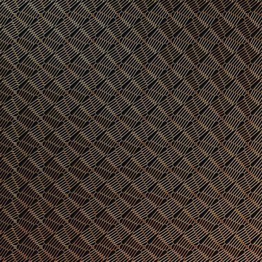 Koyu gri arka plan üzerinde altın soyut desen. 3D render