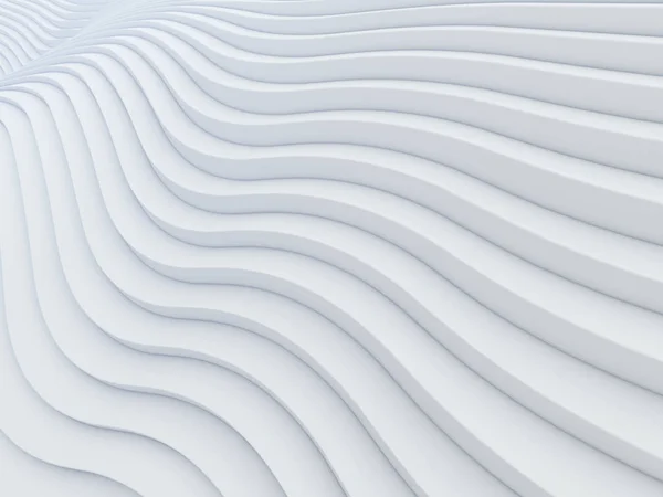 Wave band abstract background surface 3d rendering — Stock Photo, Image