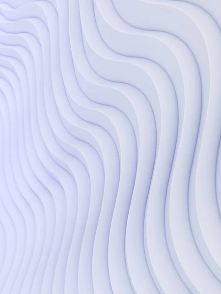Banda de onda abstrato superfície de fundo 3d renderização — Fotografia de Stock