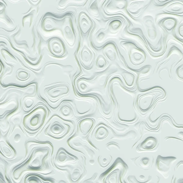 艺术抽象的白色分形模式 3d 渲染 — 图库照片
