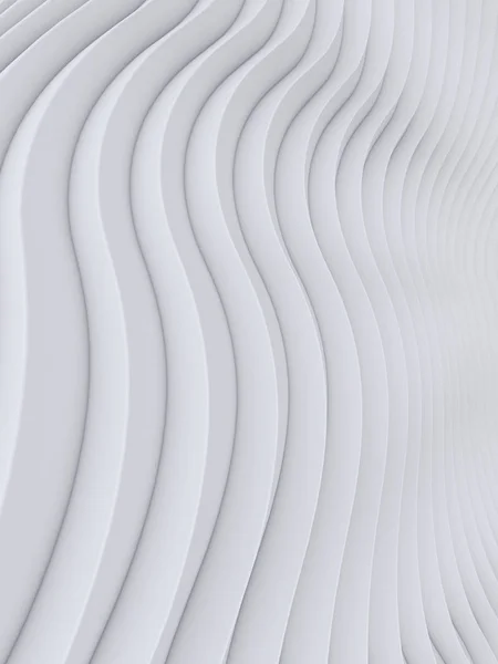 Wave band abstracte achtergrond oppervlak 3D-rendering — Stockfoto