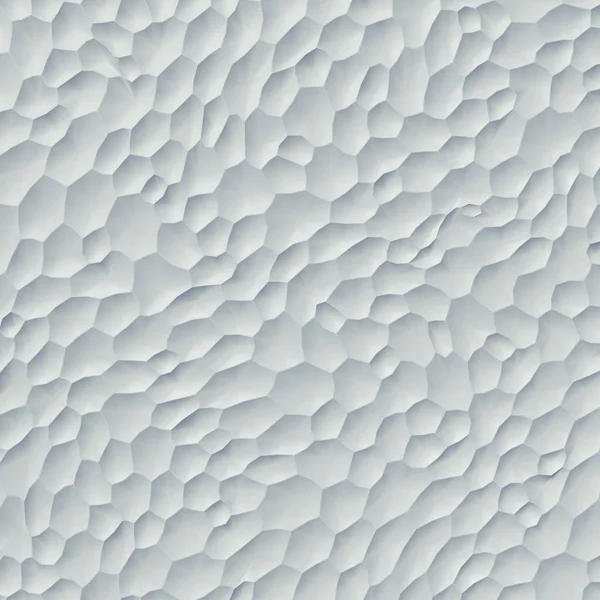 Concepto geométrico abstracto voronoi blanco patrón 3d renderizado —  Fotos de Stock