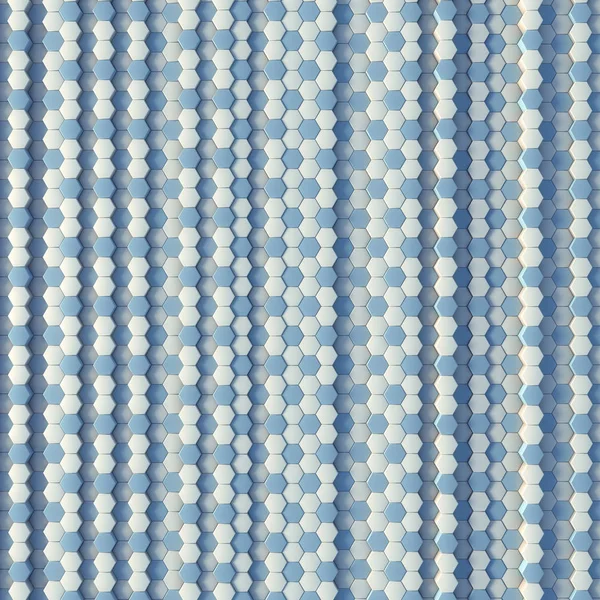 Abstrakte Waben Sechseck-Muster Hintergrund 3D-Rendering — Stockfoto
