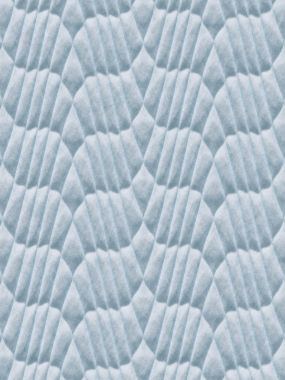 Beyaz soyut yüzey deseni. 3D render